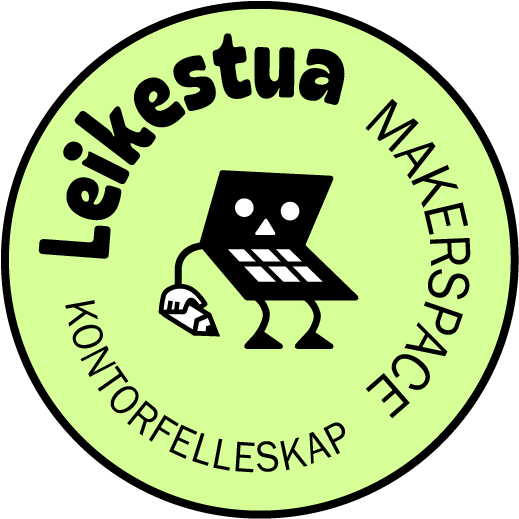 Leikestua – makerspace og kontorfellesskap